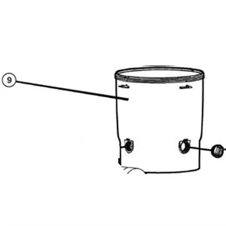 Hayward Filter Lower Body