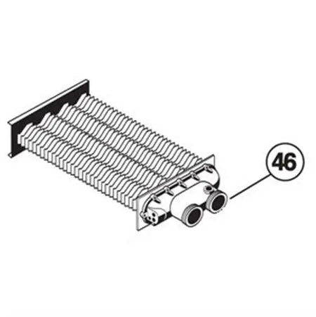 Hayward H-Series Front Header Assembly