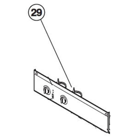 Hayward H-series Heater Thermostat & Knob