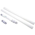 Hayward Phantom Rigid Hose Pipe Section - 2 Rigid Pipes and 1 Coupler - AX6000HE
