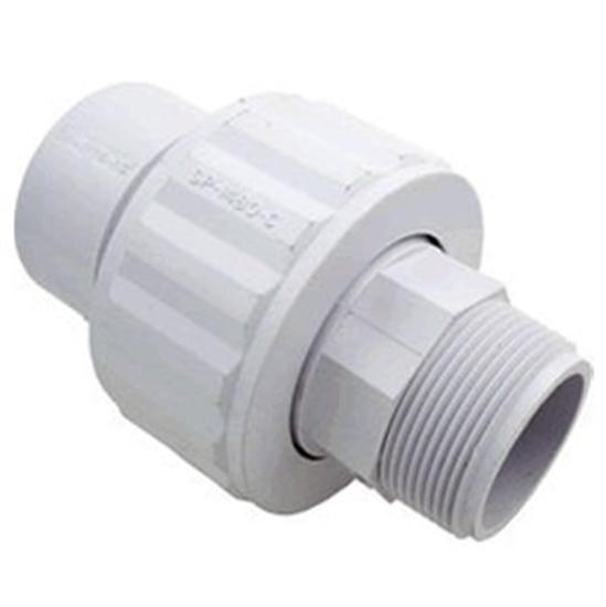 Hayward Self-Aligning Union White - 1.5"MPT x 1.5"SKT