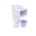Hayward Skim-Master In ground Skimmer For Concrete White With Round Lid