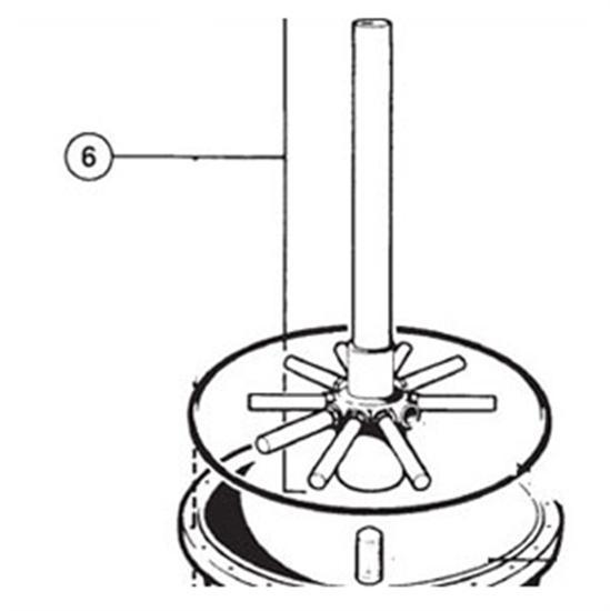 Hayward SX160QA Lateral Assembly With Center Pipe