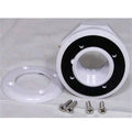 Hayward Vinyl Fiberglass Wall Fitting White - 1.5 FPT With Combo Locknut-Spacer Thread In Body