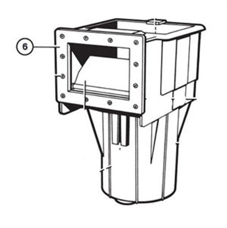 Hayward Vinyl Skimmer Face Plate