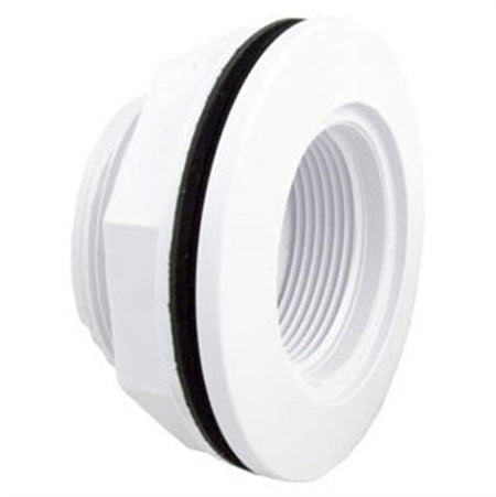 Hayward Wall Fitting Vinyl Fiber Glass White - 1.5" SKT