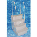 Hercules 36" Easy Entry ABG Step Taupe - Dual Handrail