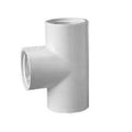 Lasco 1.5" FPT Tee Gray - Schedule 80
