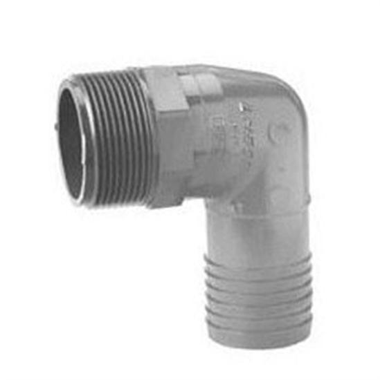 Lasco 1.5" INS x MPT 90 Degree Elbow Combination Hi Max Fitting