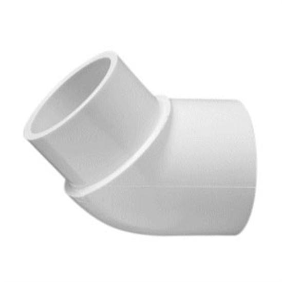 Lasco 2" Spigot x SKT 45 Degree Elbow Street - Schedule 40