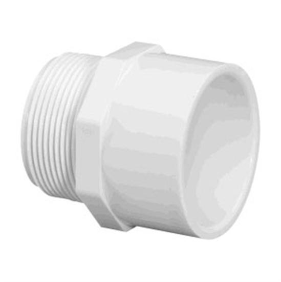 Lasco 3" MPT x SKT Male Adapter - Schedule 40