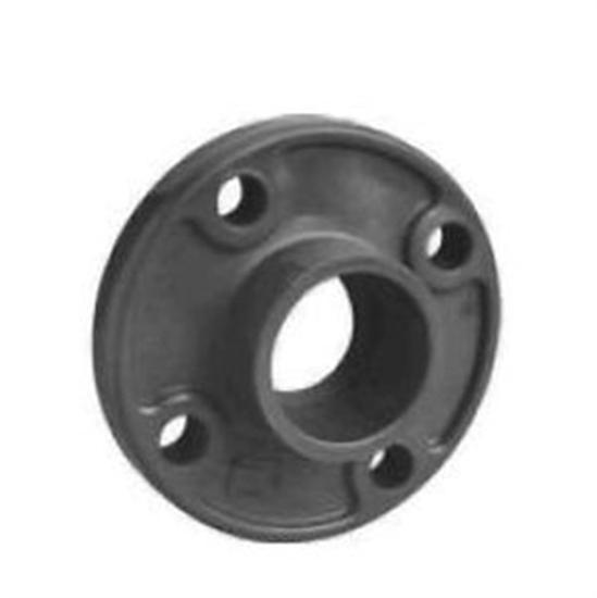 Lasco 3" PVC SKT Flange Loose Ring Gray Fibertuff - Schedule 80