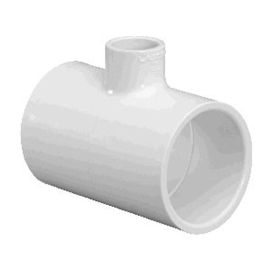 Lasco 3" x 3" x 1" SKT x SKT x FPT Reducing Tee - Schedule 40