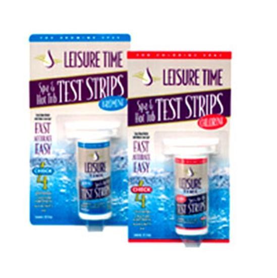 Leisure Time 4 Way Test Strips Chlorine - 12 Bottles