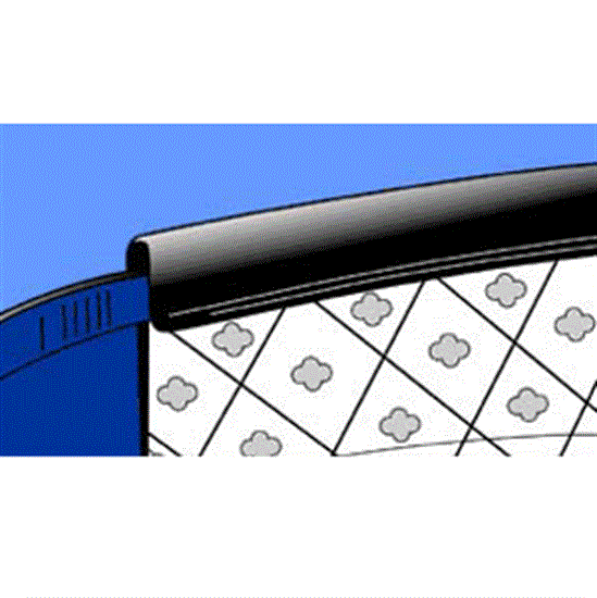 Overlap Liner Coping for 27' Round Pool - 44 Strips