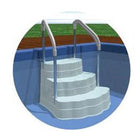 Lumi-O Oasis Step With Stainless Steel Rail