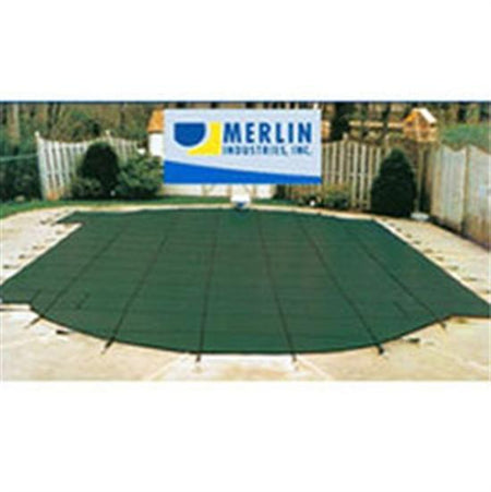 Merlin DuraMesh 20' x 40' Rectangular Safety Cover - Green