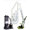 Supreme 18' Round Small Cartridge Equipment Package for Above Ground Pools