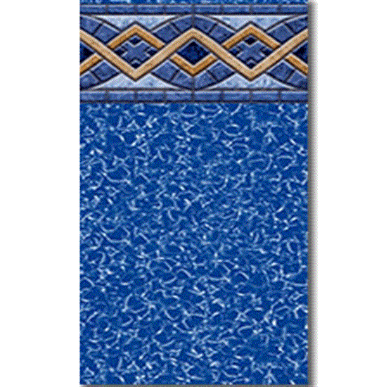 16 X 24 Oval Heavy Gauge Liberte Beaded 52" Liner