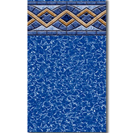 16 X 32 Oval Heavy Gauge Liberte Beaded 52" Liner