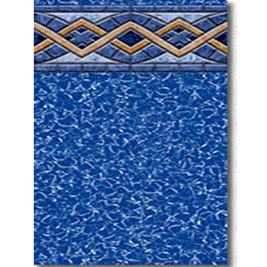 21 X 43 Oval Heavy Gauge Liberte Beaded 52" Liner