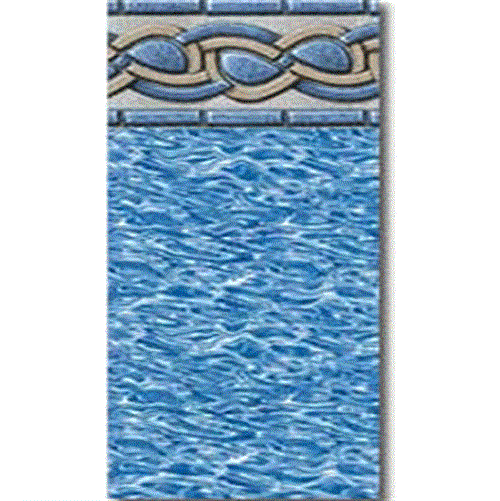 12 X 24 Oval Extra Heavy Gauge Marigo Bay 52" Liner