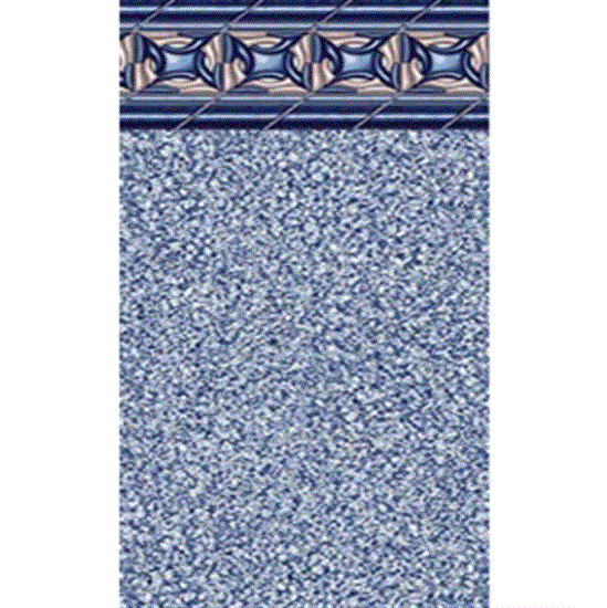 18 X 40 Oval Heavy Gauge Metal Diamond Liner