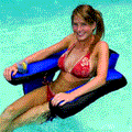 Swimline Fabric Covered U-Seat with Cupholders -  90465
