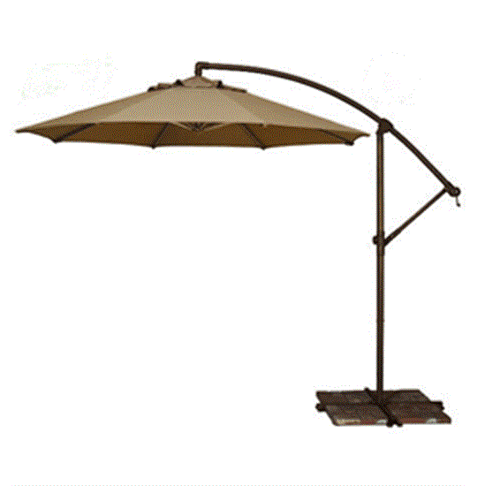 10' Sq Acrylic Henna Umbrella