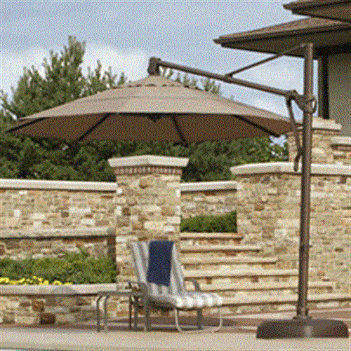 11' Oct Terra Cotta Umbrella No Valance