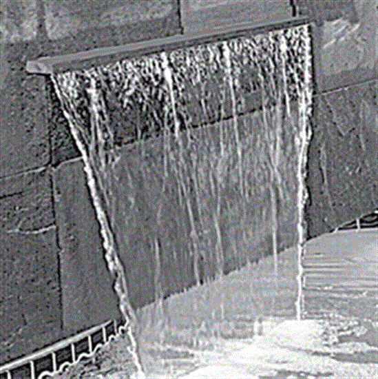 Nexxus Curtain Fall 24" Wide with 6" Extended Lip