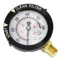 Pentair 1/4" Bottom Mount Pressure Gauge with Indicator