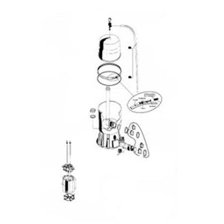 Pentair American 60 Sq Ft VGF Complete Grid Assembly