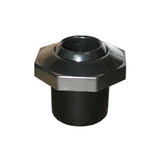 Pentair PacFab Directional Outlet Black - 1"Eye 1.5" MPT