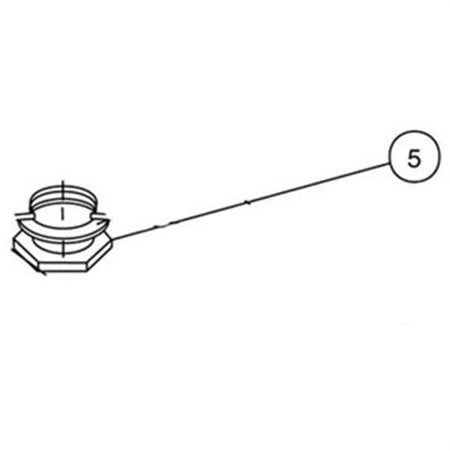 Pentair PacFab Locknut 2 internal