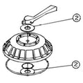 Pentair PacFab Plastic Washer Multiport Backwash Valve With Handle