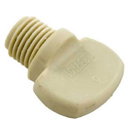 Pentair PacFab Washerflow Knob Drain Plug 2 Almond
