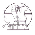 Pentair PacFeb Drain Cap Gasket