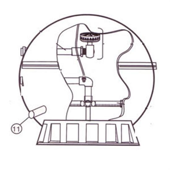 Pentair PacFeb Drain Cap Gasket