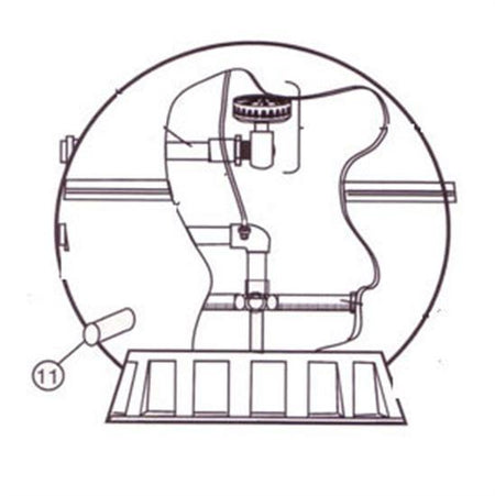 Pentair PacFeb Drain Cap Gasket