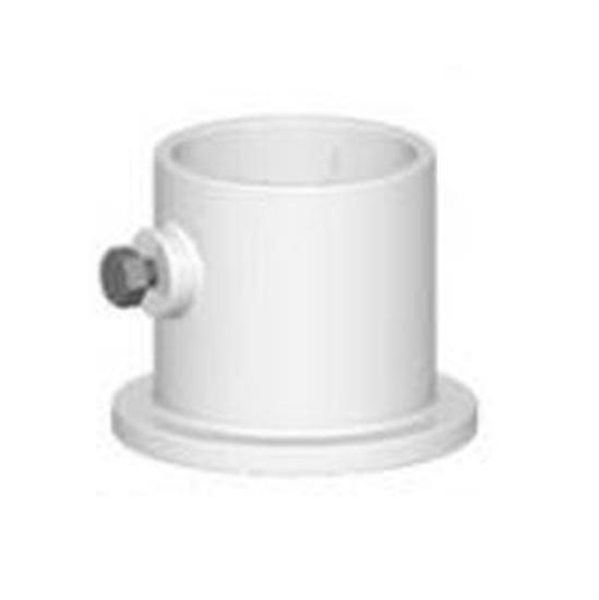 Permacast 1.9" Deck Aluminum Ladder Flange - White