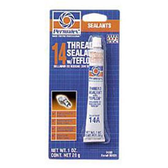 Permatex 4 oz Thread Sealant With PTFE - White