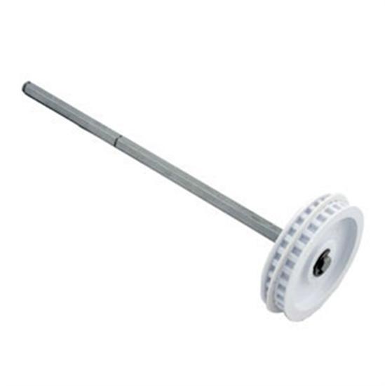 Polaris 360-380 Transfer Pulley - Drive Shaft Assembly - 91001007