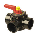 Praher 1.5"-2" SKT 3 Port Valve UPVC