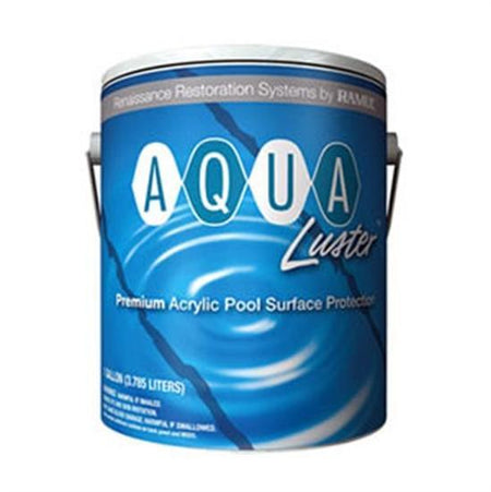 Ramuc AquaLuster Aquagreen Acrylic Pool Coating Paint - 5 Gallon