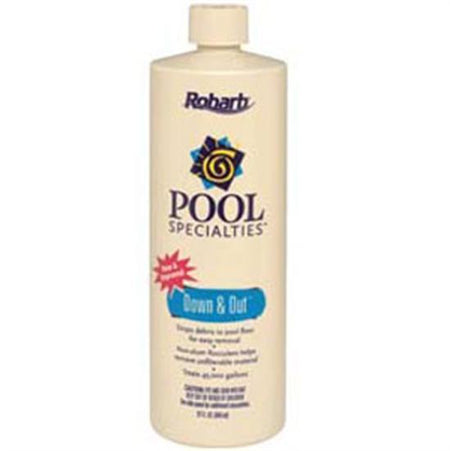 Robarb Down and Out Water Clarifier 1 Quart - 12 Bottles