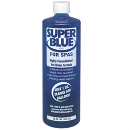 Robarb Super Blue Water Clarifier for Pools 1 Quart - 1 Bottle