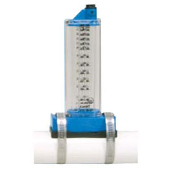 Rola-Chem Flowermeter 30 To 150 GPM 2" PVC Pipe Top Mount