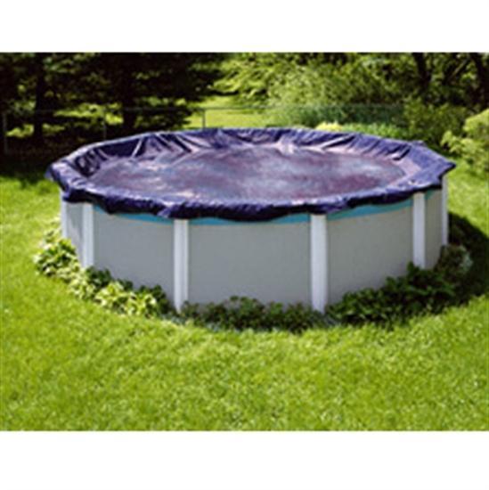 Royal Above Ground Winter Cover -12' x 24' Pool Size - 15' x 27' Oval Cover - 3 ft Overlap