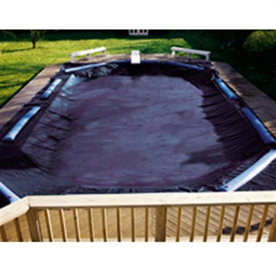 Royal In-Ground Winter Cover - 25' x 40' Pool Size - 30' x 45' Rect. Cover - 5  ft Overlap